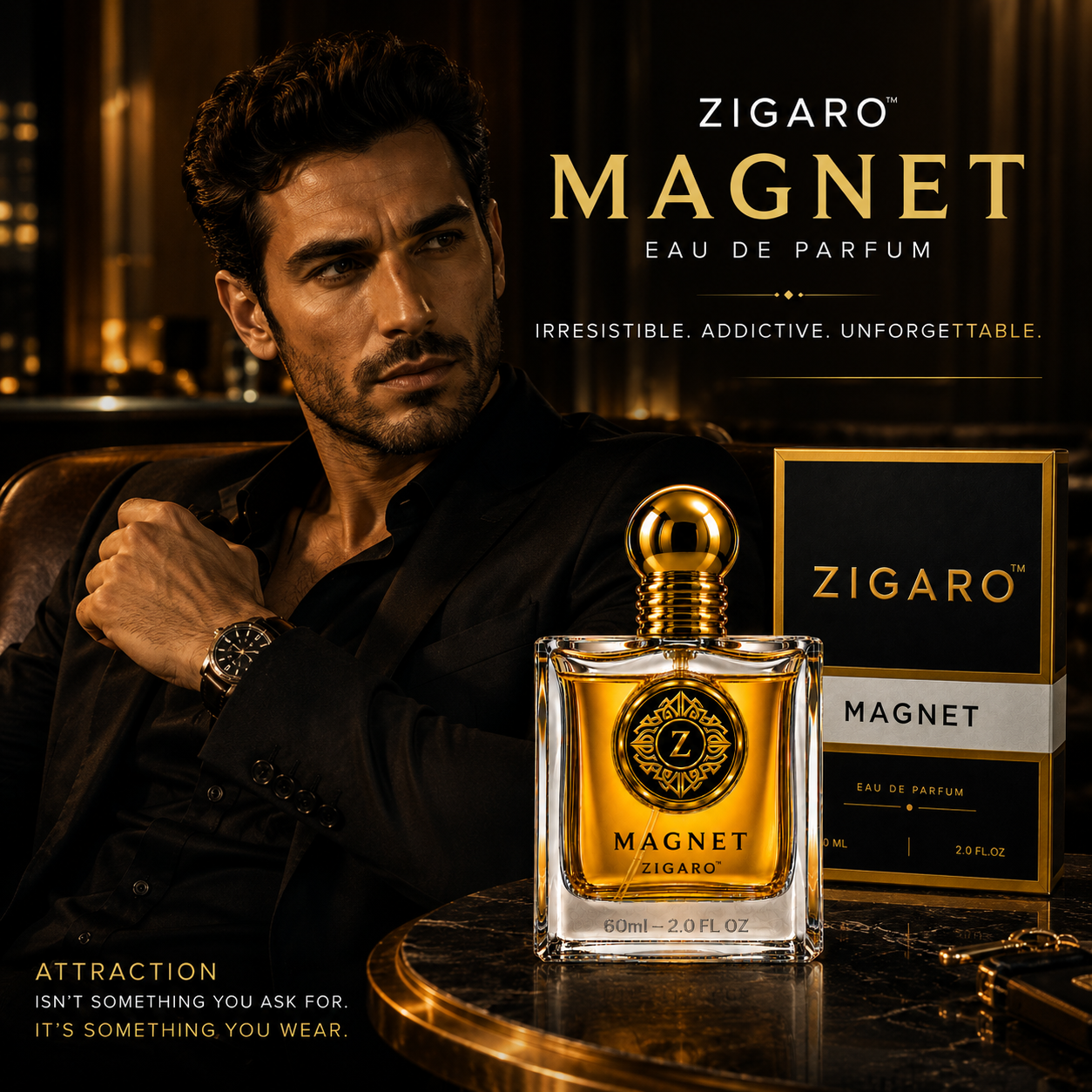 ZIGARO™ MAGNET EDP — Inspired From Azzaro Most Wanted