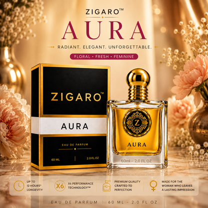 ZIGARO™ AURA EDP — Inspired From Gucci Flora