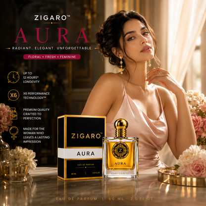 ZIGARO™ AURA EDP — Inspired From Gucci Flora