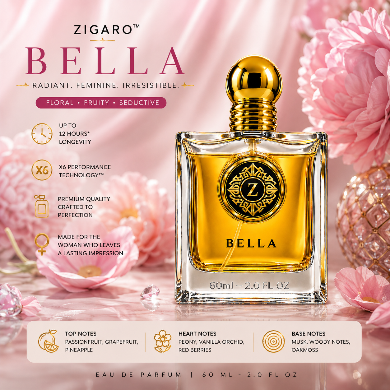 ZIGARO™ BELLA EDP — Inspired From Bombshell