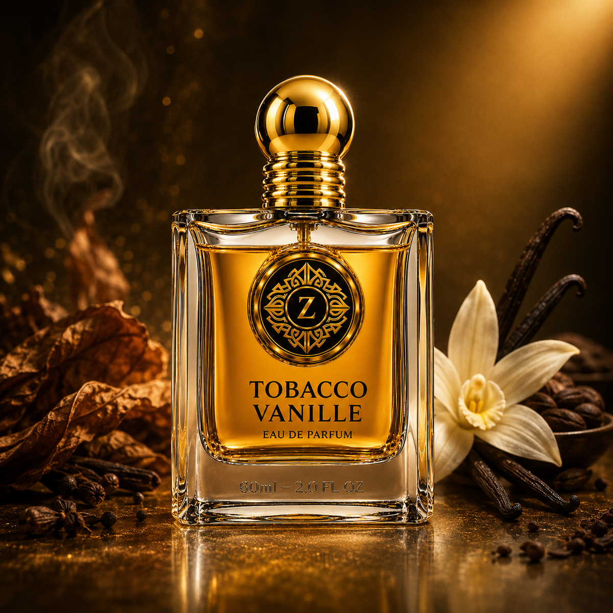 Zigaro Tobacco Vanilla EDP – Warm Spicy Tobacco Gourmand Eau de Parfum (Unisex)