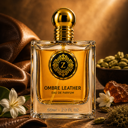Zigaro Ombre Leather EDP – Rich Leather Amber Eau de Parfum (Unisex)