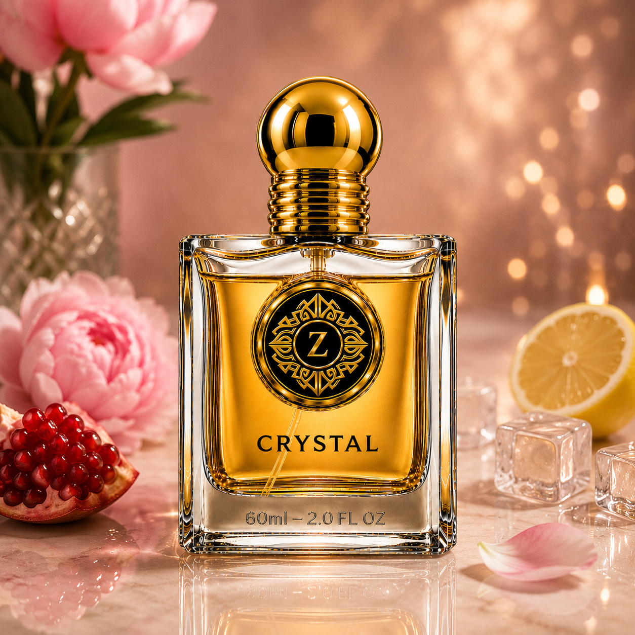 Zigaro Crystal EDP – Fresh Floral Fruity Eau de Parfum for Women