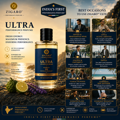 Zigaro™ ULTRA Performance Perfume || Inspired From JPG Ultra Male