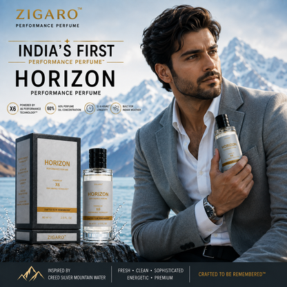 Zigaro™ HORIZON Performance Perfume || Inspired From Creed Silver Mountain