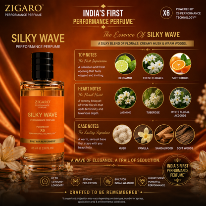 Zigaro™ SILKY WAVE Performance Perfume