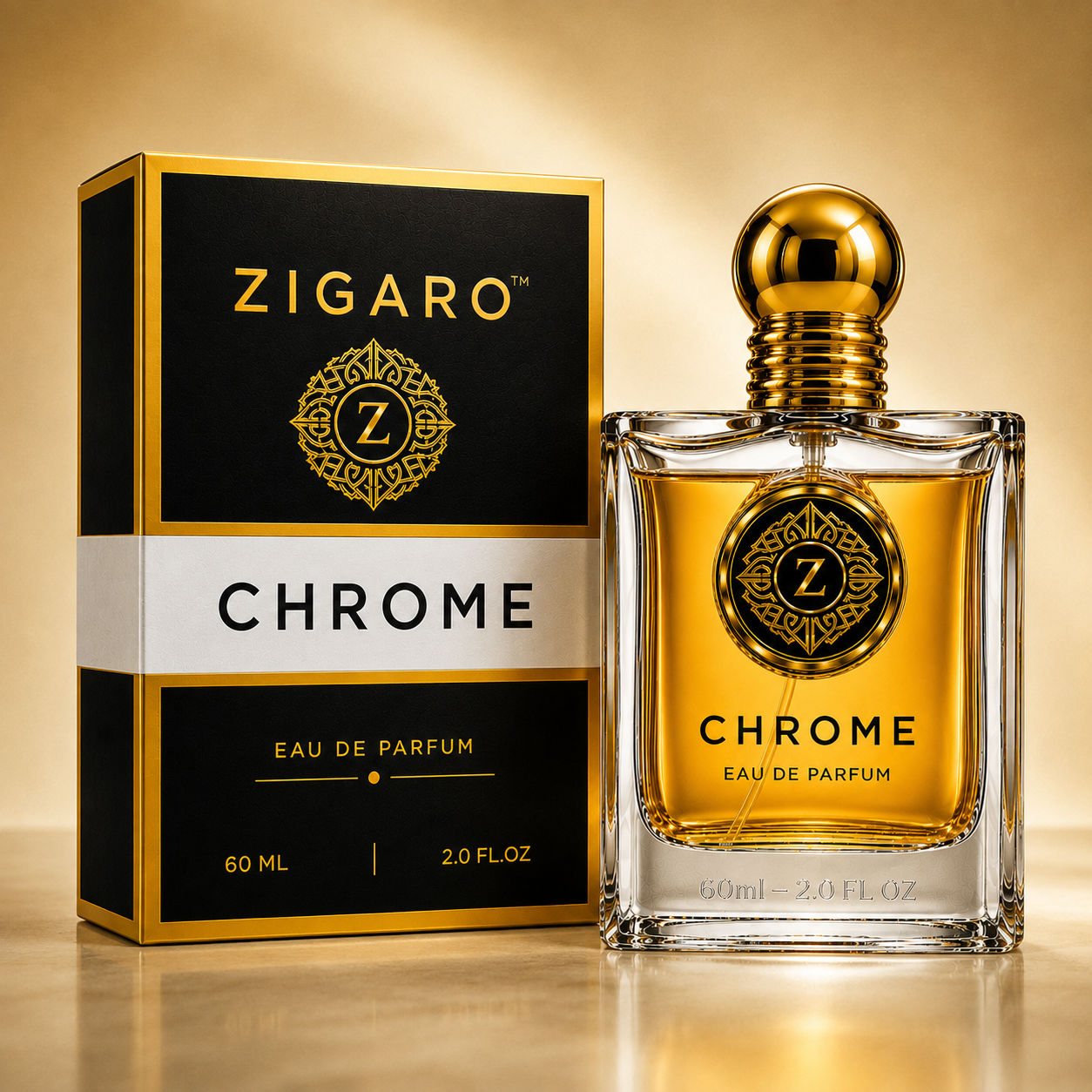 Zigaro™ Chrome EDP  || Inspired by Azzaro Chrome