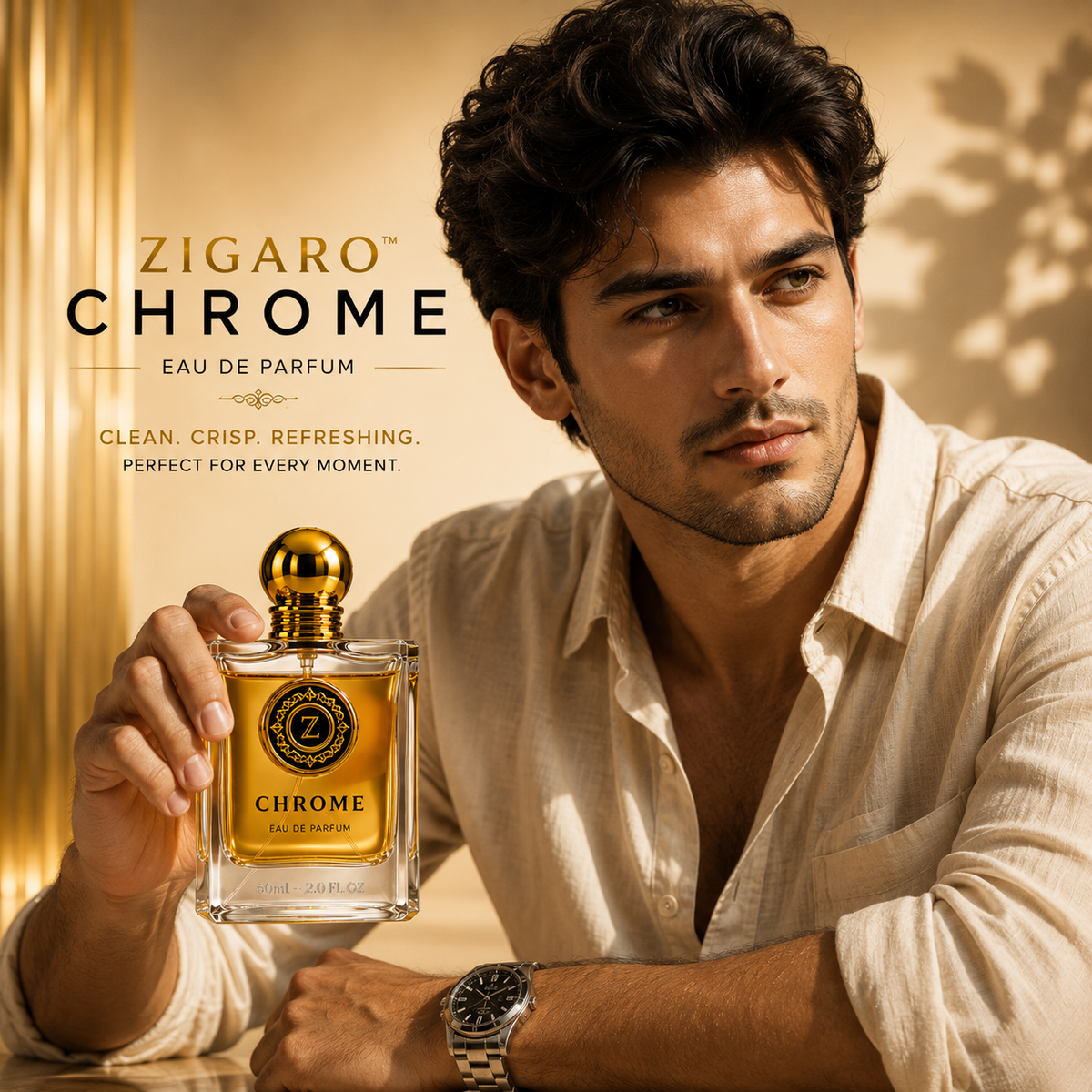 Zigaro™ Chrome EDP  || Inspired by Azzaro Chrome