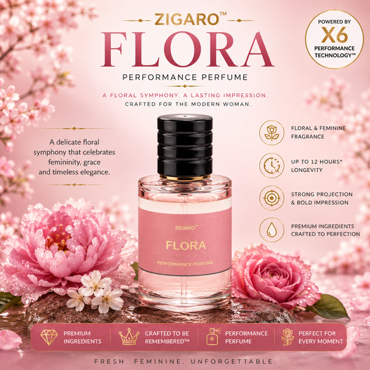 Zigaro™ Flora Performance Perfume for Women