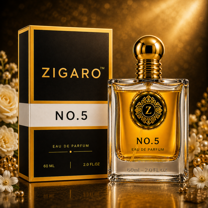 Zigaro No.5 EDP – Classic Floral Aldehyde Eau de Parfum for Women