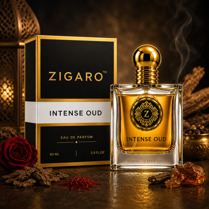 Zigaro Intense Oud EDP – Deep Smoky Oud Eau de Parfum (Unisex)