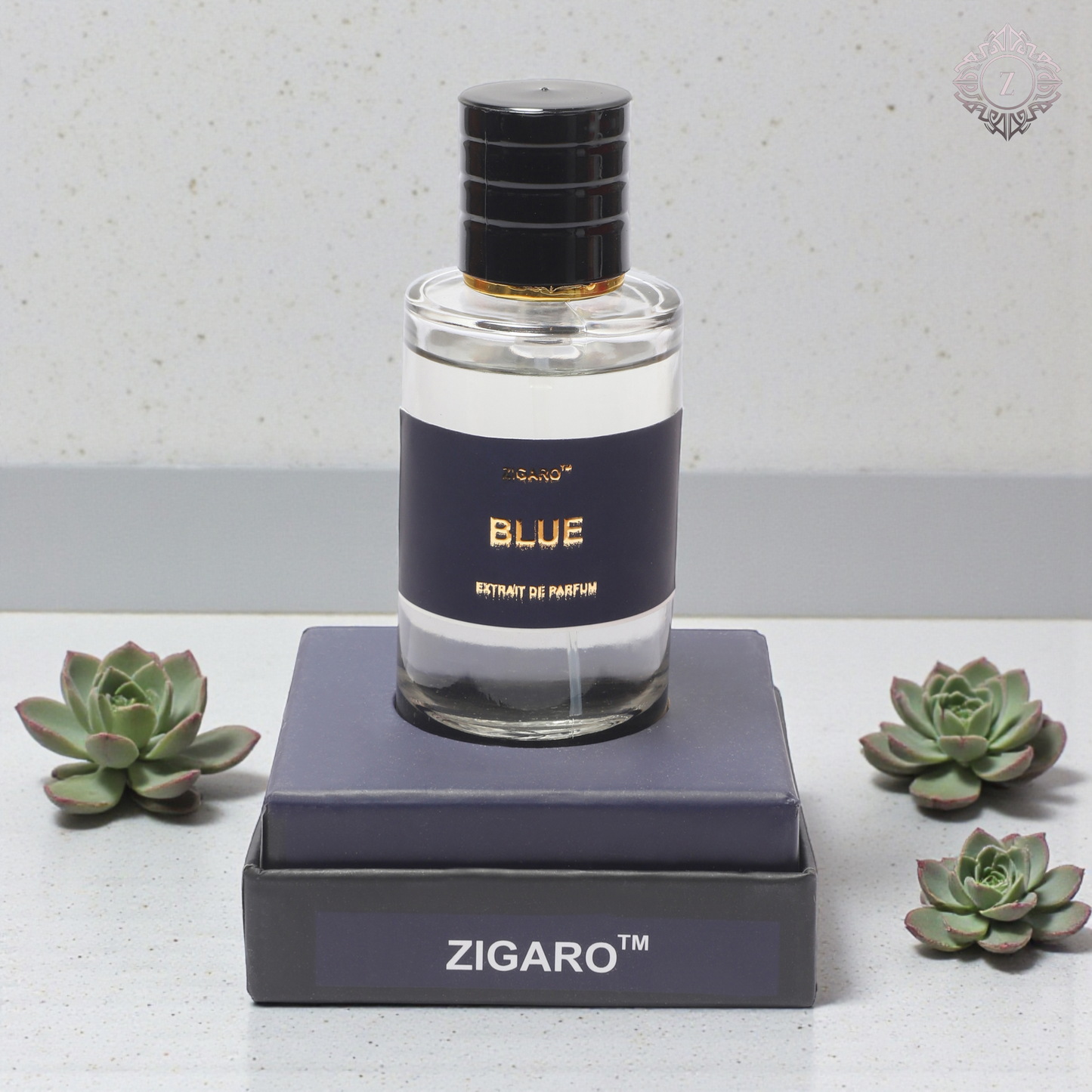 Zigaro™ Blue – Fresh Woody Extrait de Parfum for Men