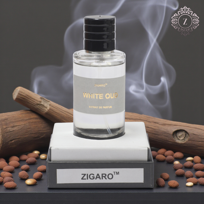 Zigaro™ White Oud – Elegant White Oud Extrait de Parfum (Unisex)