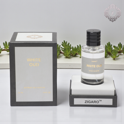 Zigaro™ White Oud – Elegant White Oud Extrait de Parfum (Unisex)