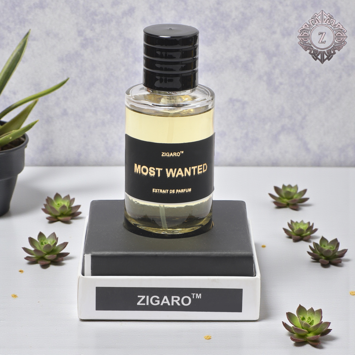 Zigaro Most Wanted – Bold Spicy Sweet Extrait de Parfum for Men