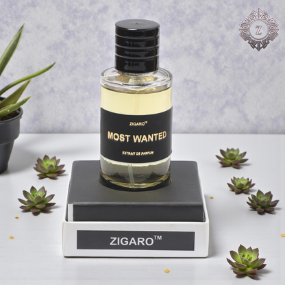 Zigaro Most Wanted – Bold Spicy Sweet Extrait de Parfum for Men