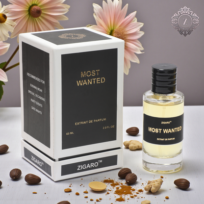Zigaro Most Wanted – Bold Spicy Sweet Extrait de Parfum for Men