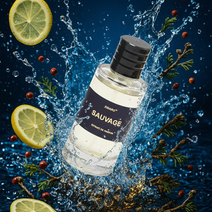Zigaro Sauvage – Bold Fresh Spicy Extrait de Parfum for Men