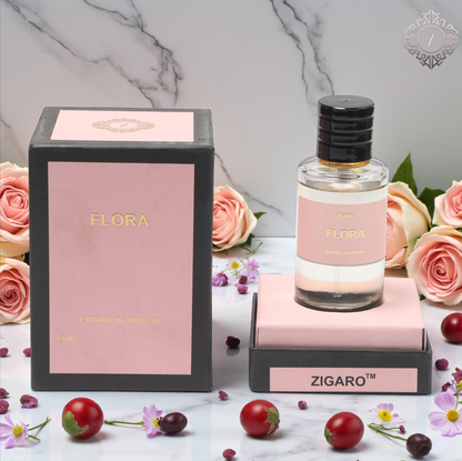 Zigaro™ Flora – Elegant Floral Extrait de Parfum for Women