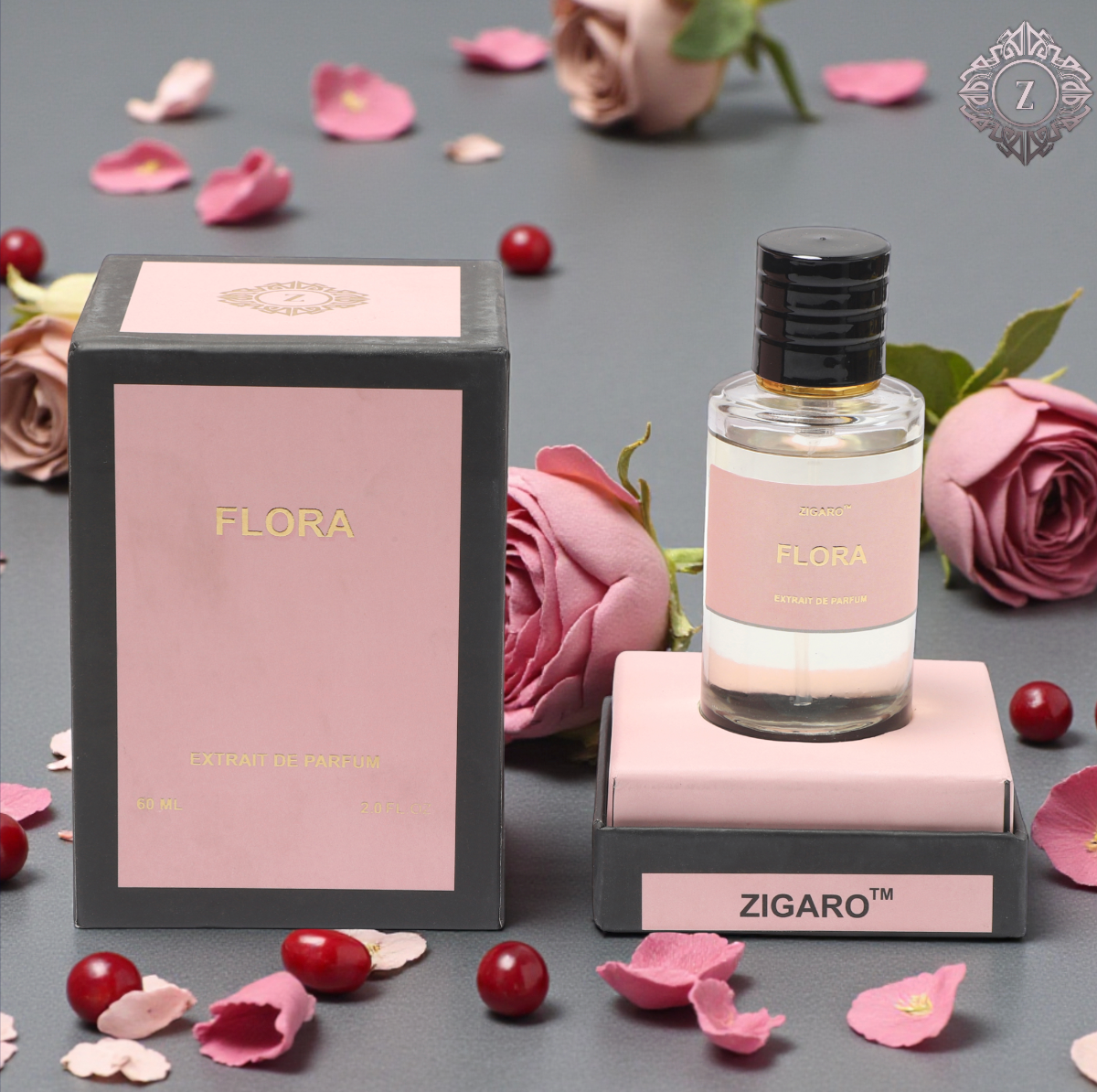 Zigaro™ Flora – Elegant Floral Extrait de Parfum for Women