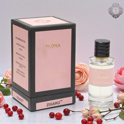 Zigaro™ Flora – Elegant Floral Extrait de Parfum for Women