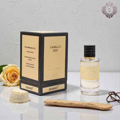 Zigaro™ Vanilla Sex – Intense Creamy Vanilla Extrait de Parfum (Unisex)