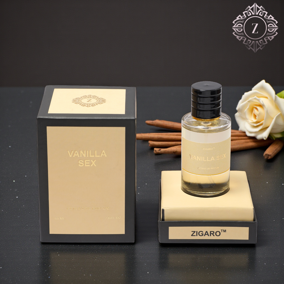 Zigaro™ Vanilla Sex – Intense Creamy Vanilla Extrait de Parfum (Unisex)