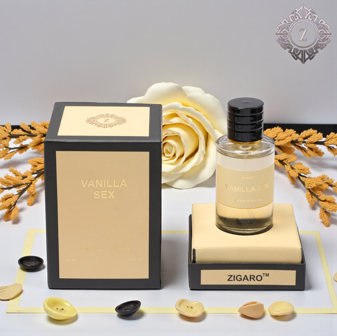 Zigaro™ Vanilla Sex – Intense Creamy Vanilla Extrait de Parfum (Unisex)