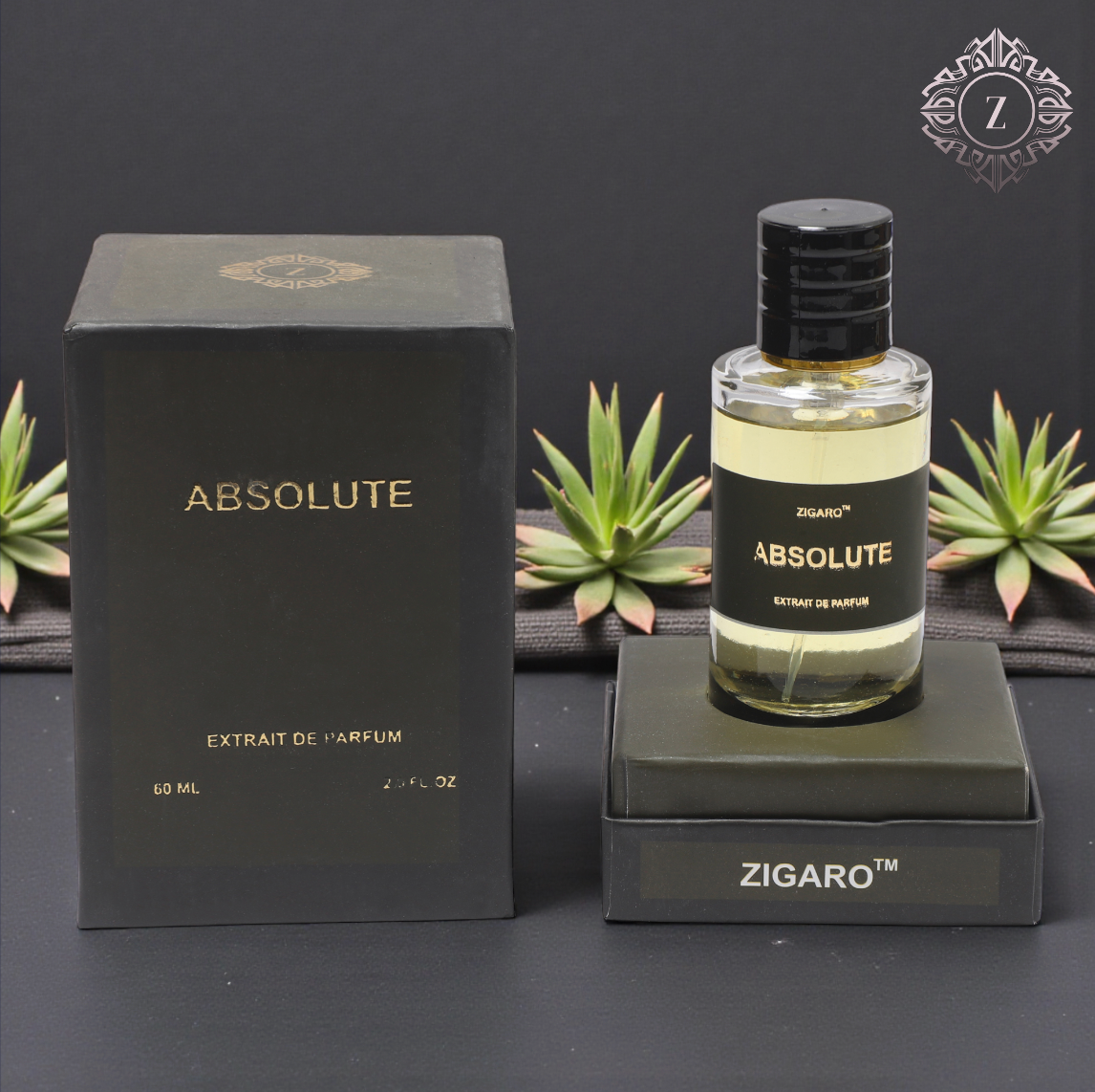 Zigaro™ Absolute – Intense Woody Spicy Extrait de Parfum for Men