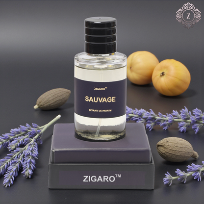 Zigaro Sauvage – Bold Fresh Spicy Extrait de Parfum for Men