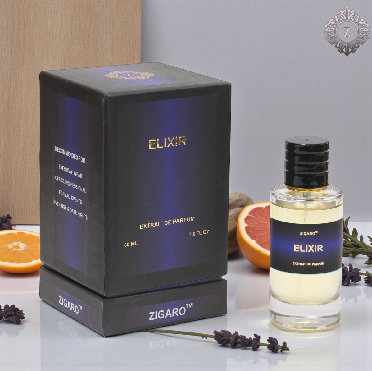 Zigaro™ Elixir – Intense Spicy Aromatic Extrait de Parfum for Men