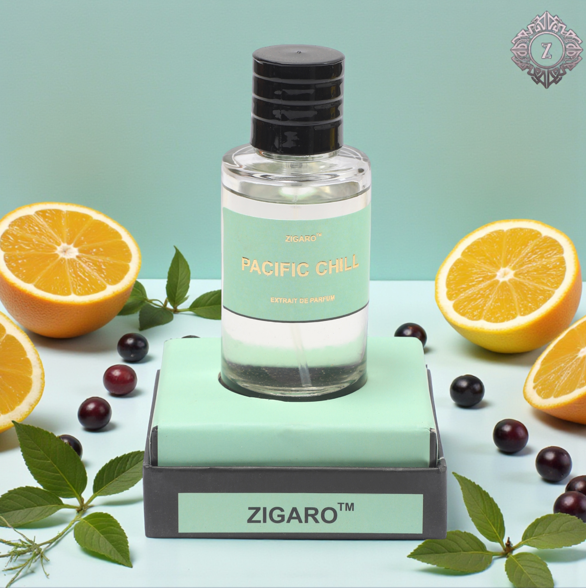 Zigaro™ Pacific – Fresh Citrus Aromatic Extrait de Parfum (Unisex)