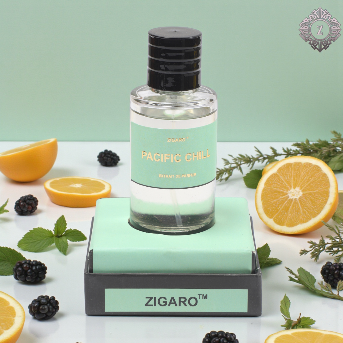 Zigaro™ Pacific – Fresh Citrus Aromatic Extrait de Parfum (Unisex)