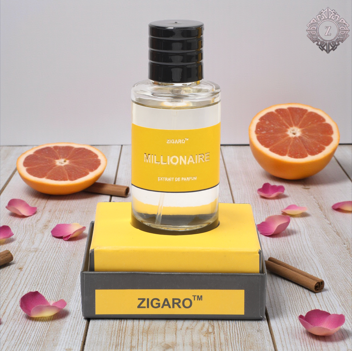 Zigaro™ Millionaire – Bold Sweet Spicy Extrait de Parfum for Men