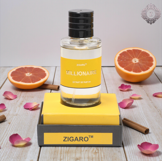 Zigaro™ Millionaire – Bold Sweet Spicy Extrait de Parfum for Men