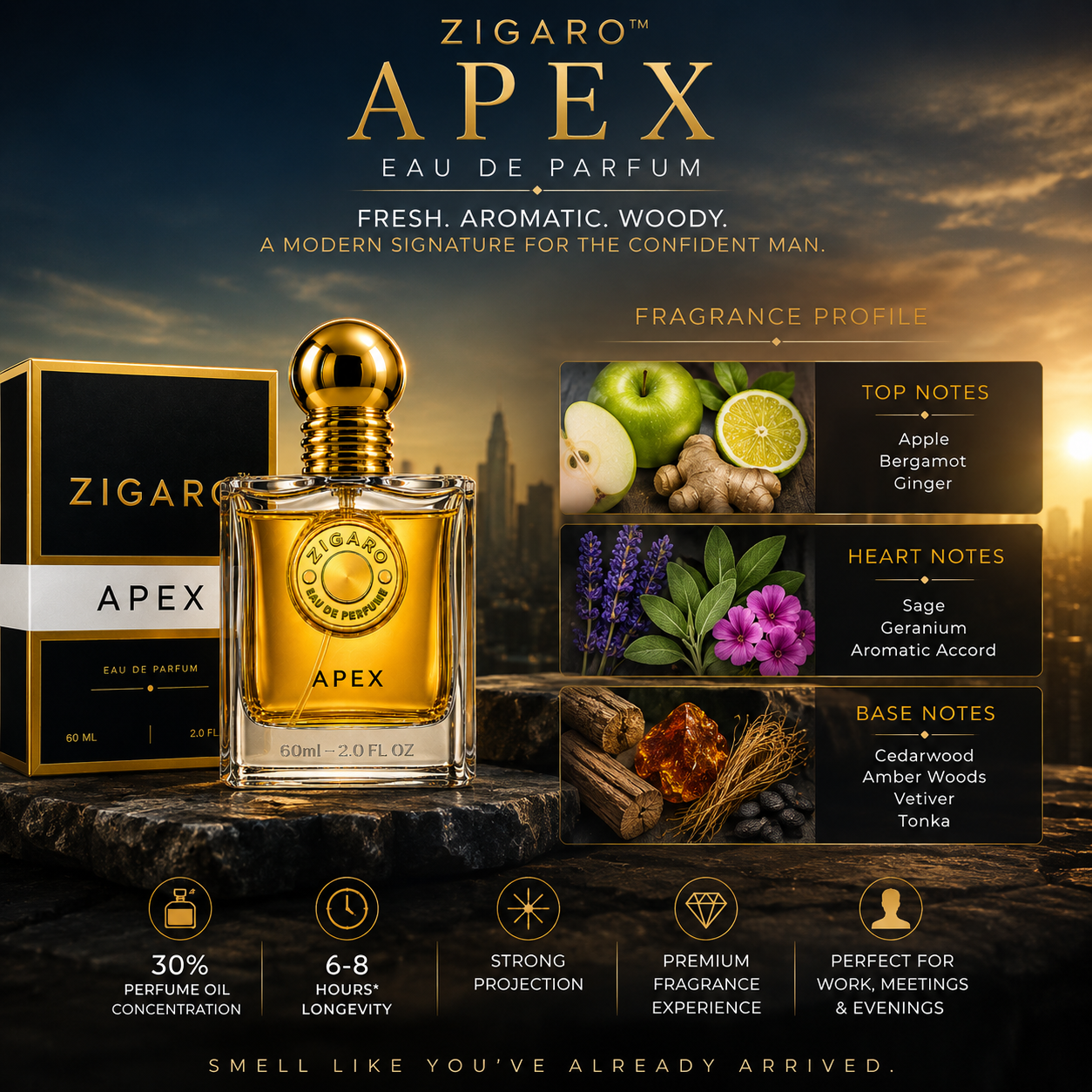 Zigaro™ Apex EDP — Inspired From YSL-Y