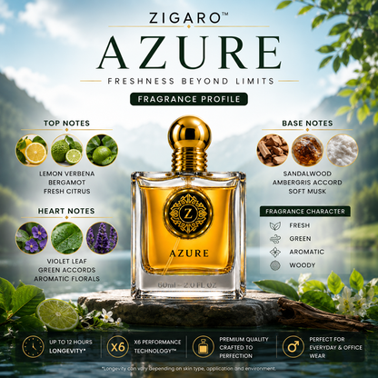 ZIGARO™ AZURE EDP — Inspired From Creed Green Irish