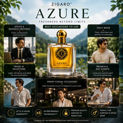 ZIGARO™ AZURE EDP — Inspired From Creed Green Irish