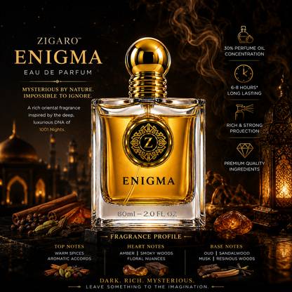 ZIGARO™ ENIGMA EDP — Inspired From Ajmal 1001 Nights