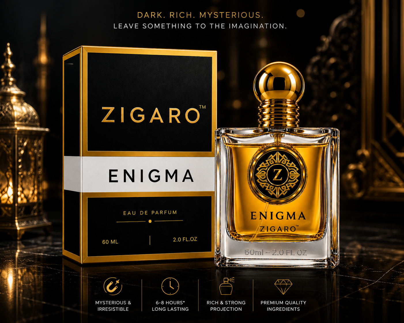 ZIGARO™ ENIGMA EDP — Inspired From Ajmal 1001 Nights