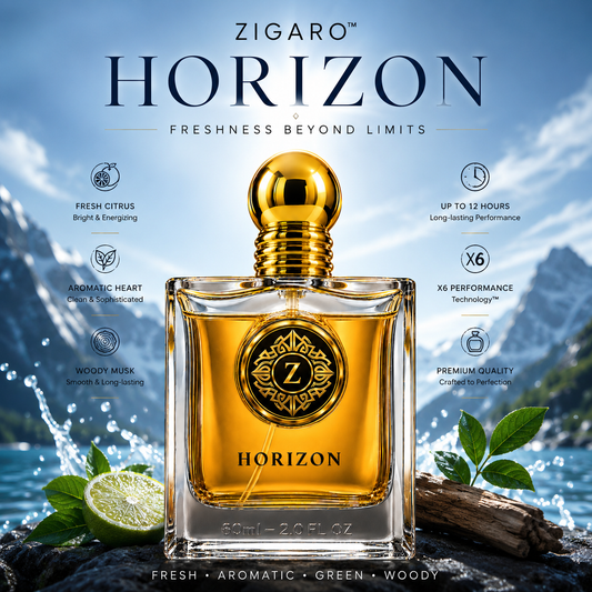 ZIGARO™ HORIZON EDP — Inspired From Creed Silver Mountain