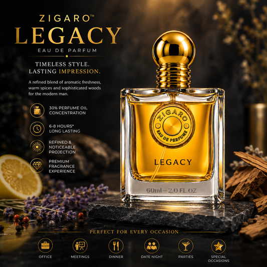 ZIGARO™ LEGACY EDP — Inspired From Gucci Guilty