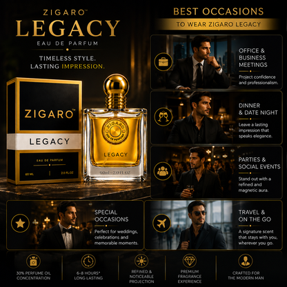 ZIGARO™ LEGACY EDP — Inspired From Gucci Guilty