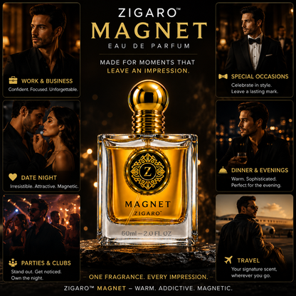 ZIGARO™ MAGNET EDP — Inspired From Azzaro Most Wanted