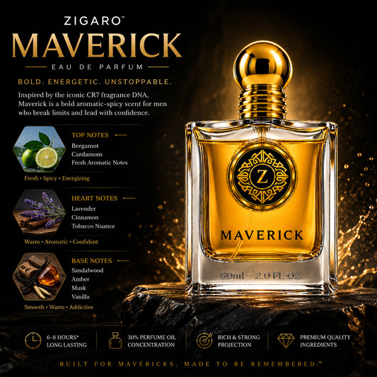 ZIGARO™ MAVERICK EDP — Inspired From CR07