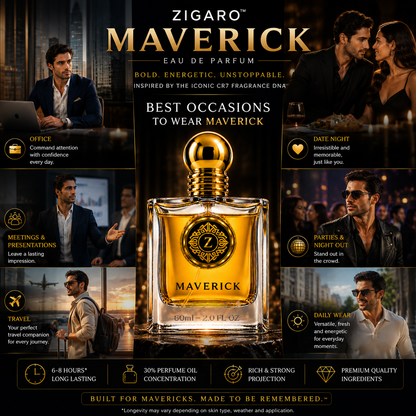 ZIGARO™ MAVERICK EDP — Inspired From CR07