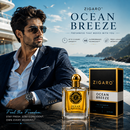 ZIGARO™ OCEAN BREEZE EDP —Inspired From LV Pacific Chill