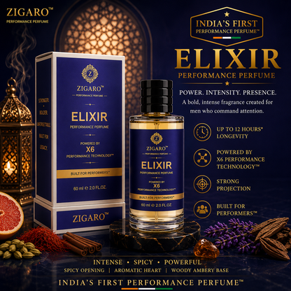 Zigaro™ ELIXIR Performance Perfume