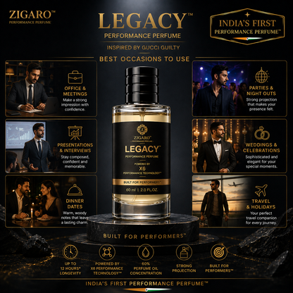 Zigaro™ LEGACY Performance Perfume