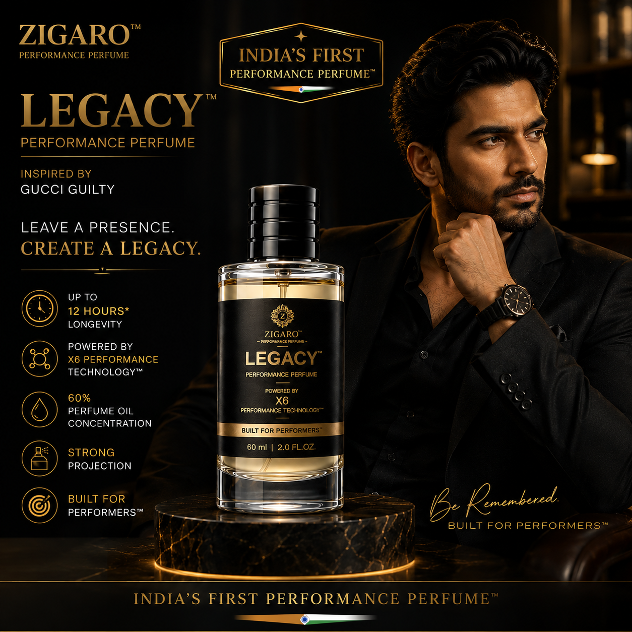 Zigaro™ LEGACY Performance Perfume
